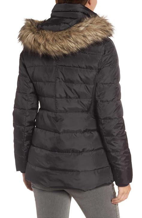 michael kors coat real fur|Michael Kors removable hood coats.